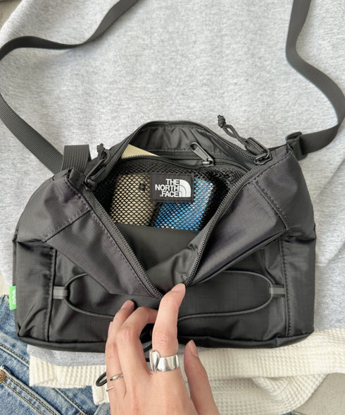 THE NORTH FACE(ザ・ノースフェイス)/ワンポイント ロゴ刺繍 ショルダーバッグ クロスバッグ/BOREALIS SLIM CROSS BAG | IM1244037 | ブラック