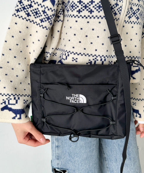 THE NORTH FACE(ザ・ノースフェイス)/ワンポイント ロゴ刺繍 ショルダーバッグ クロスバッグ/BOREALIS SLIM CROSS BAG | IM1244037 | ブラック
