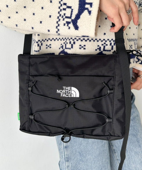 THE NORTH FACE(ザ・ノースフェイス)/ワンポイント ロゴ刺繍 ショルダーバッグ クロスバッグ/BOREALIS SLIM CROSS BAG | IM1244037 | ブラック