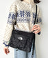 THE NORTH FACE(ザ・ノースフェイス)/ワンポイント ロゴ刺繍 ショルダーバッグ クロスバッグ/BOREALIS SLIM CROSS BAG | IM1244037 | ブラック