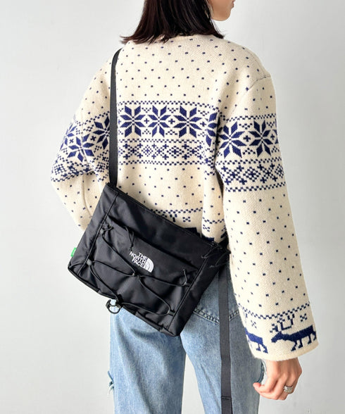 THE NORTH FACE(ザ・ノースフェイス)/ワンポイント ロゴ刺繍 ショルダーバッグ クロスバッグ/BOREALIS SLIM CROSS BAG | IM1244037 | ブラック
