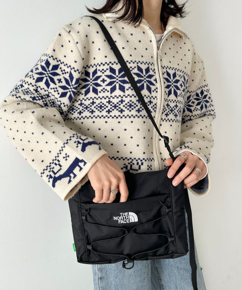 THE NORTH FACE(ザ・ノースフェイス)/ワンポイント ロゴ刺繍 ショルダーバッグ クロスバッグ/BOREALIS SLIM CROSS BAG | IM1244037 | ブラック