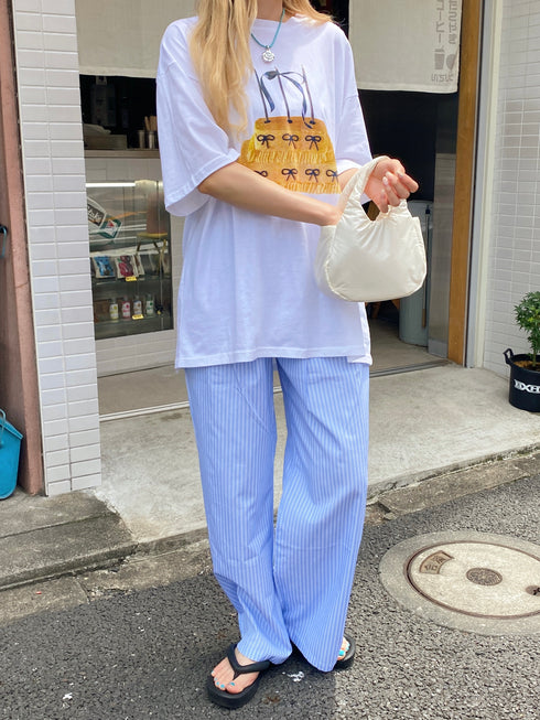 ribbon cake tee | SL2241601 | ホワイト