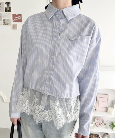 レーススカートレイヤーブラキャミソール | LO2255011 | ホワイト