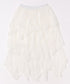 イレギュラーヘムボリュームフリルチュールスカート | NU2255022 | ホワイト