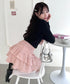 【5色展開】ホイップレースフリルミニスカパン | LO2255028 | ピンク