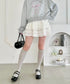 【5色展開】ホイップレースフリルミニスカパン | LO2255028 | ホワイト
