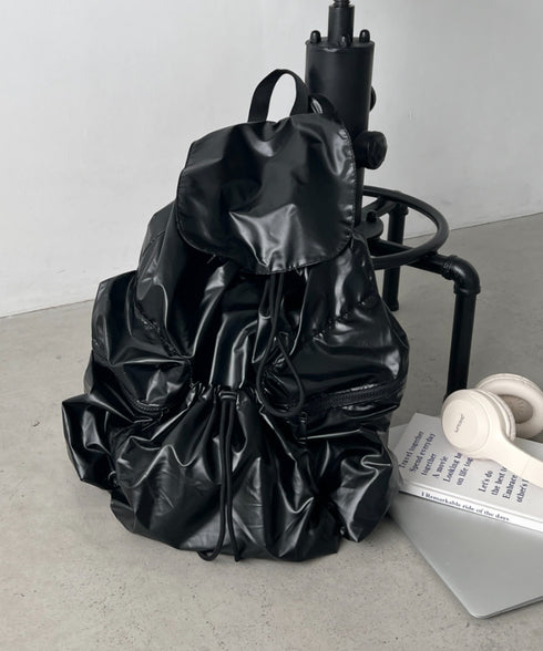 【大容量】ナイロンドロストリュック | NU1255048 | ブラック系その他