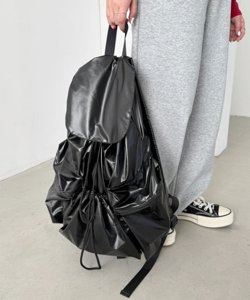 【大容量】ナイロンドロストリュック | NU1255048 | ブラック系その他