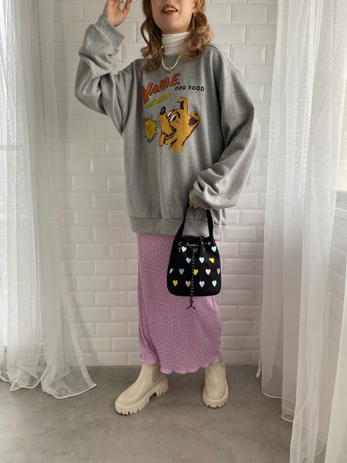 ドットプリーツロングスカート | SL2222789 | ピンク