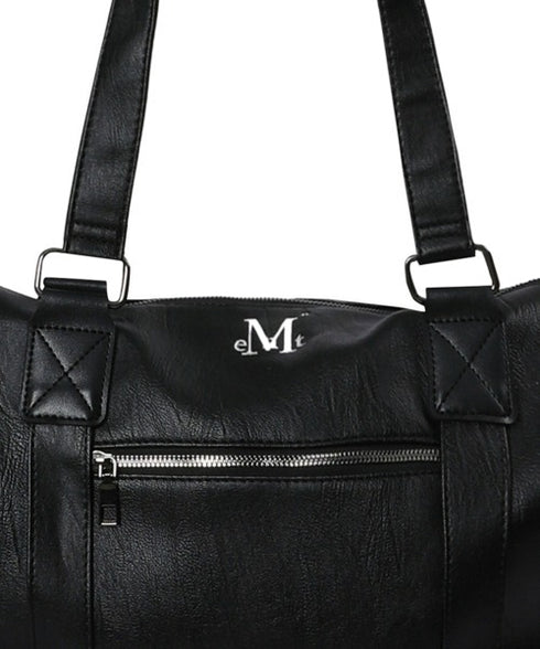 MUCENT(ムセント)/2WAY ショルダーバッグ トートバッグ/PRIME WRINKLE LEATHER TOTE BAG | AT1244041 | ブラック