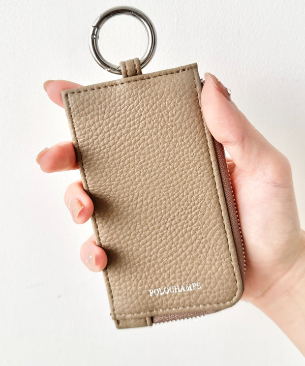 POLO CHAMPS(ポロチャンプス)/カードケース ミニ財布 カードホルダー ミニウォレット | IM6244049 | モカ