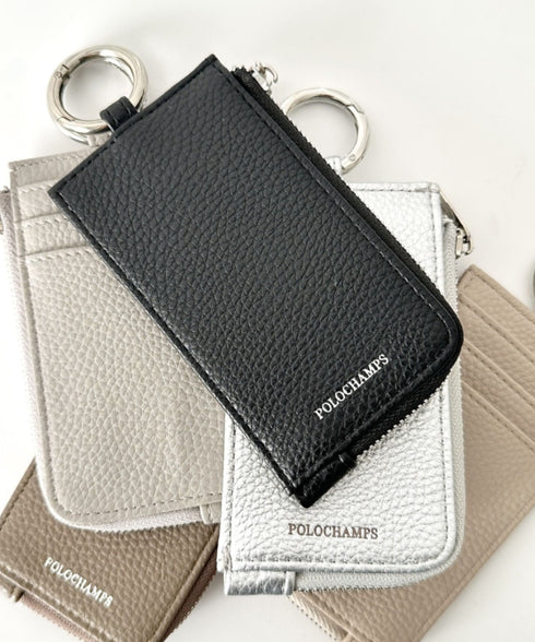 POLO CHAMPS(ポロチャンプス)/カードケース ミニ財布 カードホルダー ミニウォレット | IM6244049 | ベージュ