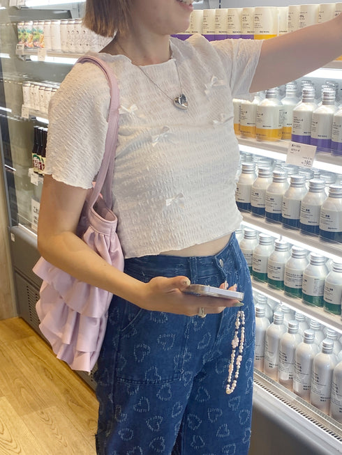 リボンメロウTシャツ | SL2233623 | ホワイト