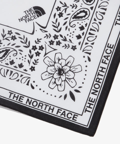 THE NORTH FACE(ザ・ノースフェイス)/コットン プリント バンダナ スカーフ/BANDANA_PAISLEY_80'S/PINE CONE | IM6243034 | ホワイト