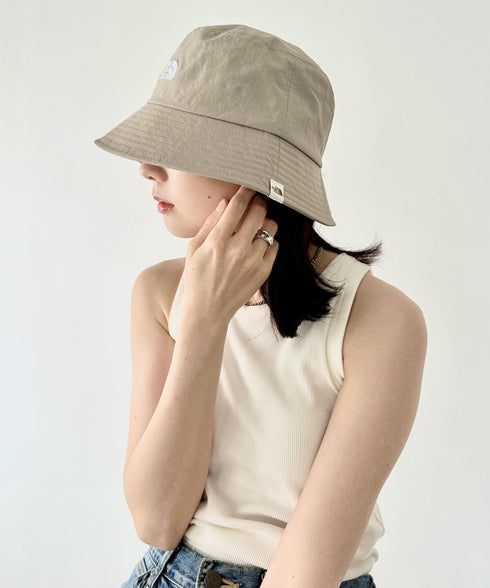 THE NORTH FACE(ザ・ノースフェイス)/ワンポイント ブランドロゴ刺繍 バケットハット/STANDARD BUCKET HAT | IM5242030 | ベージュ
