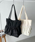 【A4サイズ対応】フリルトートバッグ | CL1251020 | ブラック