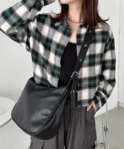 ベルトヴィンテージライクショルダーバッグ | CL1251022 | ブラック