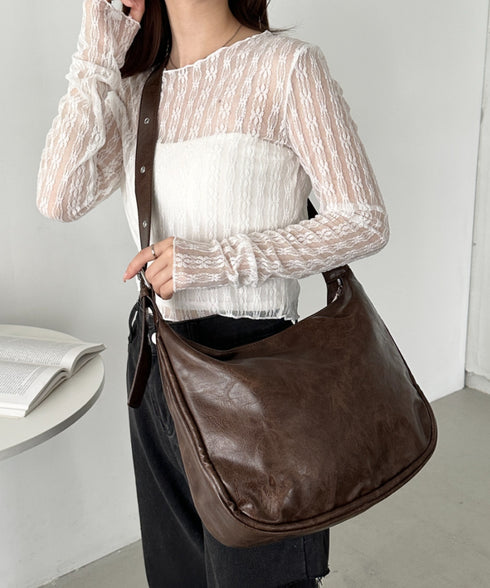 ベルトヴィンテージライクショルダーバッグ | CL1251022 | ブラウン