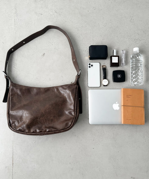 ベルトヴィンテージライクショルダーバッグ | CL1251022 | ブラウン