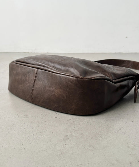 ベルトヴィンテージライクショルダーバッグ | CL1251022 | ブラウン