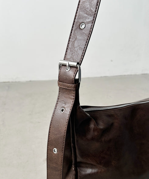 ベルトヴィンテージライクショルダーバッグ | CL1251022 | ブラウン