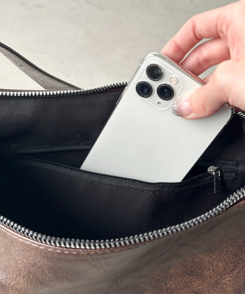 ベルトヴィンテージライクショルダーバッグ | CL1251022 | ブラウン