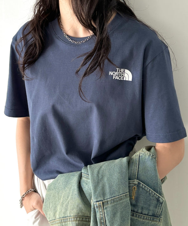 国内未発売 THE NORTH FACE(ザ・ノースフェイス)/ワンポイントロゴ 半袖 コットン Tシャツ/COTTON BASIC S/S R/TEE | IM2252001 | ネイビー