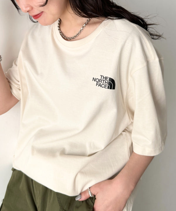 国内未発売 THE NORTH FACE(ザ・ノースフェイス)/ワンポイントロゴ 半袖 コットン Tシャツ/COTTON BASIC S/S R/TEE | IM2252001 | サンドベージュ