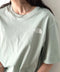 国内未発売 THE NORTH FACE(ザ・ノースフェイス)/ワンポイントロゴ 半袖 コットン Tシャツ/COTTON BASIC S/S R/TEE | IM2252001 | ミント