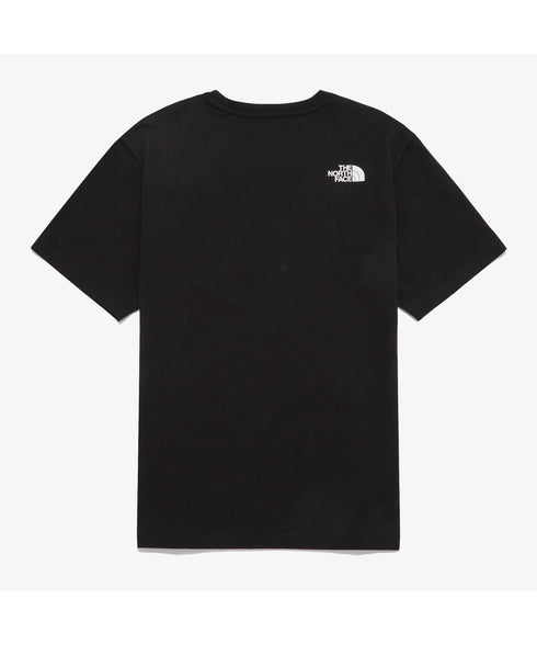 国内未発売 THE NORTH FACE(ザ・ノースフェイス)/ワンポイントロゴ 半袖 コットン Tシャツ/COTTON BASIC S/S R/TEE | IM2252001 | ブラック