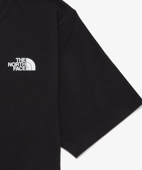 国内未発売 THE NORTH FACE(ザ・ノースフェイス)/ワンポイントロゴ 半袖 コットン Tシャツ/COTTON BASIC S/S R/TEE | IM2252001 | ブラック