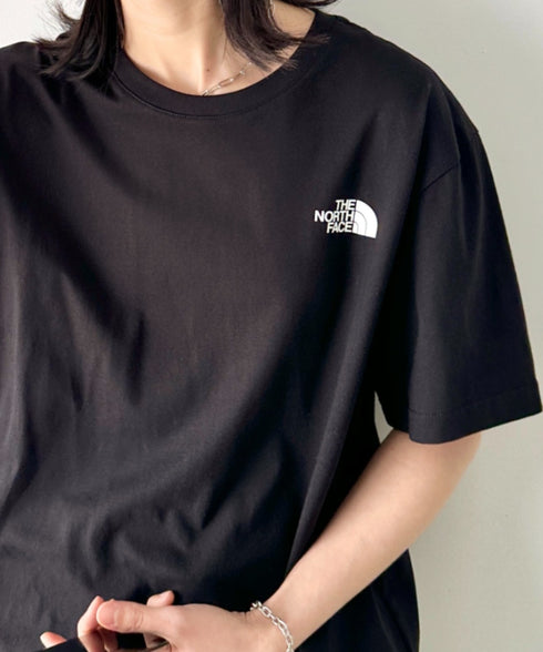 国内未発売 THE NORTH FACE(ザ・ノースフェイス)/ワンポイントロゴ 半袖 コットン Tシャツ/COTTON BASIC S/S R/TEE | IM2252001 | ブラック