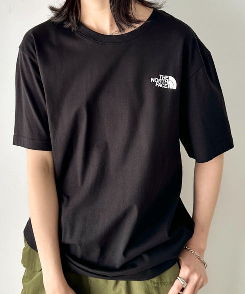 国内未発売 THE NORTH FACE(ザ・ノースフェイス)/ワンポイントロゴ 半袖 コットン Tシャツ/COTTON BASIC S/S R/TEE | IM2252001 | ブラック
