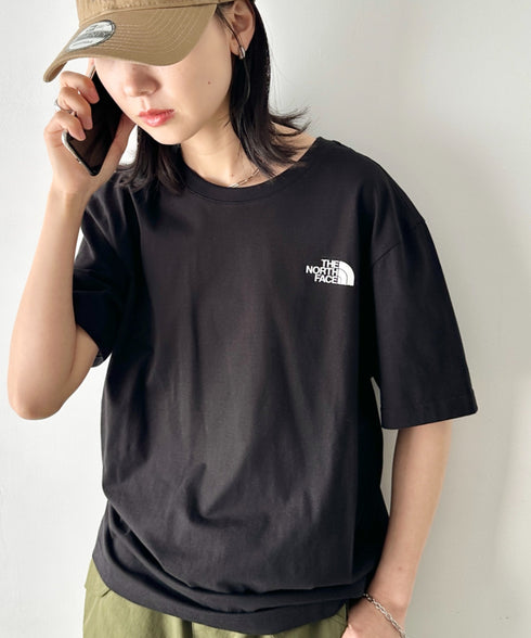 国内未発売 THE NORTH FACE(ザ・ノースフェイス)/ワンポイントロゴ 半袖 コットン Tシャツ/COTTON BASIC S/S R/TEE | IM2252001 | ブラック