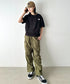 国内未発売 THE NORTH FACE(ザ・ノースフェイス)/ワンポイントロゴ 半袖 コットン Tシャツ/COTTON BASIC S/S R/TEE | IM2252001 | ブラック
