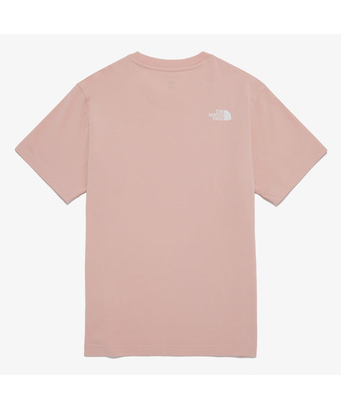 国内未発売 THE NORTH FACE(ザ・ノースフェイス)/ワンポイントロゴ 半袖 コットン Tシャツ/COTTON BASIC S/S R/TEE | IM2252001 | ピンク