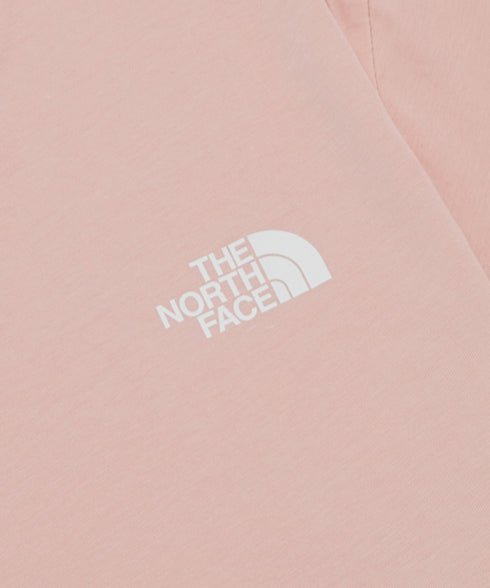 国内未発売 THE NORTH FACE(ザ・ノースフェイス)/ワンポイントロゴ 半袖 コットン Tシャツ/COTTON BASIC S/S R/TEE | IM2252001 | ピンク