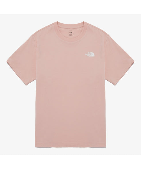 国内未発売 THE NORTH FACE(ザ・ノースフェイス)/ワンポイントロゴ 半袖 コットン Tシャツ/COTTON BASIC S/S R/TEE | IM2252001 | ピンク