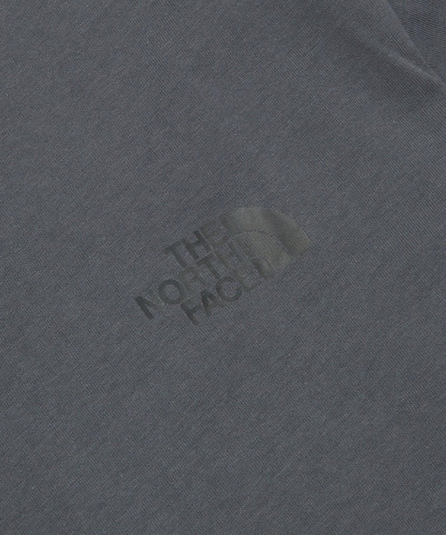 国内未発売 THE NORTH FACE(ザ・ノースフェイス)/ワンポイントロゴ 半袖 コットン Tシャツ/COTTON BASIC S/S R/TEE | IM2252001 | チャコールグレー