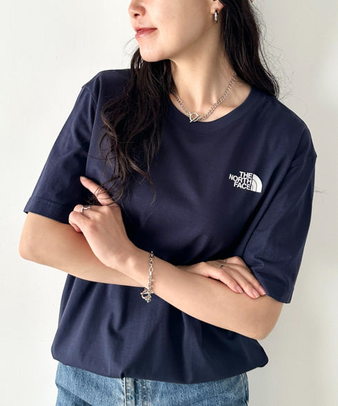 THE NORTH FACE(ザ・ノースフェイス)/ワンポイントロゴ 半袖 コットン Tシャツ/M'S COTTON BASIC S/S R/TEE | IM2252001 | ダークネイビー