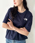 THE NORTH FACE(ザ・ノースフェイス)/ワンポイントロゴ 半袖 コットン Tシャツ/M'S COTTON BASIC S/S R/TEE | IM2252001 | ダークネイビー