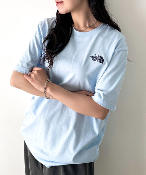 THE NORTH FACE(ザ・ノースフェイス)/ワンポイントロゴ 半袖 コットン Tシャツ/M'S COTTON BASIC S/S R/TEE | IM2252001 | ブルー系その他