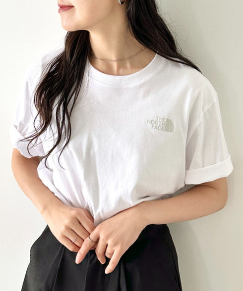 THE NORTH FACE(ザ・ノースフェイス)/ワンポイントロゴ 半袖 コットン Tシャツ/M'S COTTON BASIC S/S R/TEE | IM2252001 | ホワイト系その他