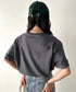 国内未発売 THE NORTH FACE(ザ・ノースフェイス)/ワンポイントロゴ 半袖 コットン Tシャツ/COTTON BASIC S/S R/TEE | IM2252001 | チャコールグレー