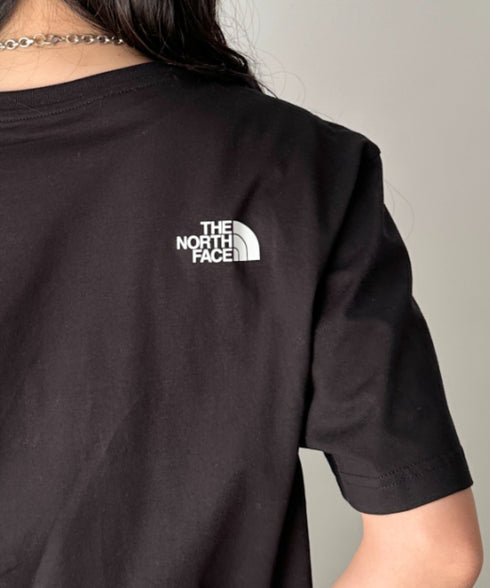 国内未発売 THE NORTH FACE(ザ・ノースフェイス)/ワンポイントロゴ 半袖 コットン Tシャツ/COTTON BASIC S/S R/TEE | IM2252001 | ブラック