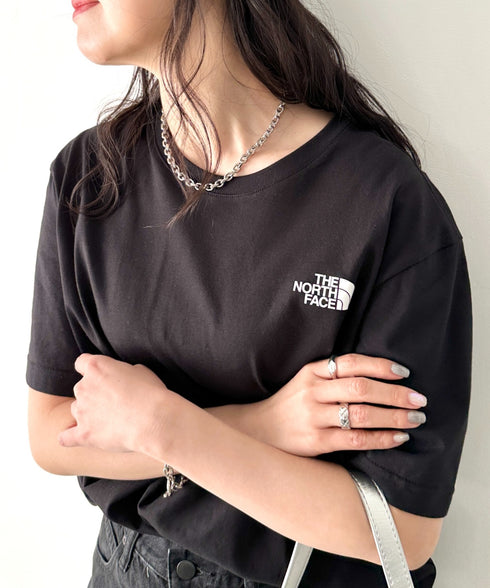 国内未発売 THE NORTH FACE(ザ・ノースフェイス)/ワンポイントロゴ 半袖 コットン Tシャツ/COTTON BASIC S/S R/TEE | IM2252001 | ブラック