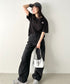 国内未発売 THE NORTH FACE(ザ・ノースフェイス)/ワンポイントロゴ 半袖 コットン Tシャツ/COTTON BASIC S/S R/TEE | IM2252001 | ブラック