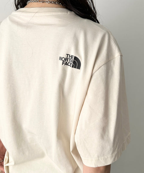 国内未発売 THE NORTH FACE(ザ・ノースフェイス)/ワンポイントロゴ 半袖 コットン Tシャツ/COTTON BASIC S/S R/TEE | IM2252001 | サンドベージュ
