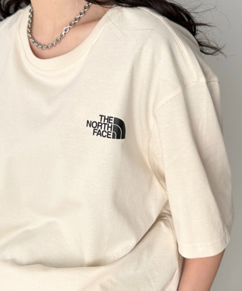 国内未発売 THE NORTH FACE(ザ・ノースフェイス)/ワンポイントロゴ 半袖 コットン Tシャツ/COTTON BASIC S/S R/TEE | IM2252001 | サンドベージュ